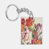 Uitzicht van tuinbouwgewassen sleutelhanger (Voorkant Links)