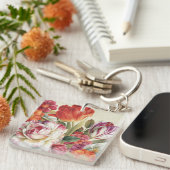 Uitzicht van tuinbouwgewassen sleutelhanger (Voorkant Rechts)