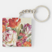 Uitzicht van tuinbouwgewassen sleutelhanger (Achterkant)