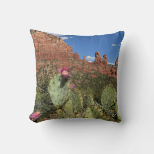 Uitzicht van Twin Buttes Sedona, Arizona Kussen