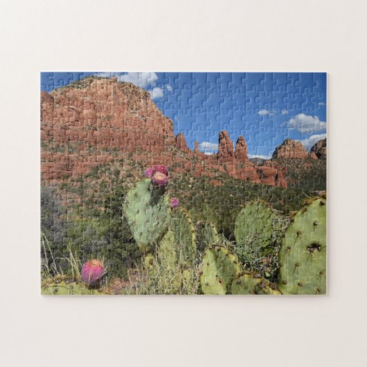 Uitzicht van Twin Buttes | Sedona, Arizona Legpuzzel (Horizontaal)
