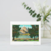Uitzicht van Twin Lakes bij Bridgeport Briefkaart (Staand voorkant)