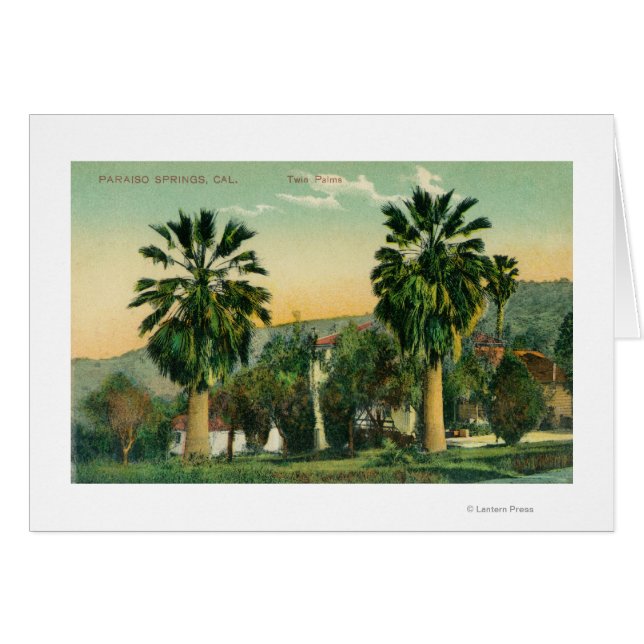 Uitzicht van Twin PalmsParaiso Springs, CA (Voorkant Horizontaal)