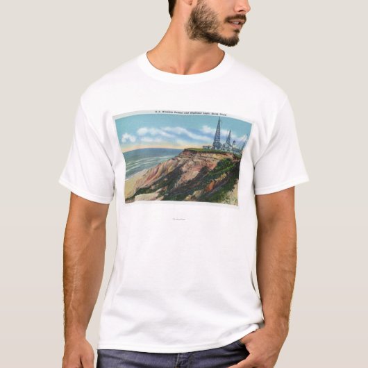 Uitzicht van US Wireless Station, Highland T-shirt (Voorkant)