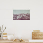 Uitzicht van Utica City, staat New York Poster (Keuken)