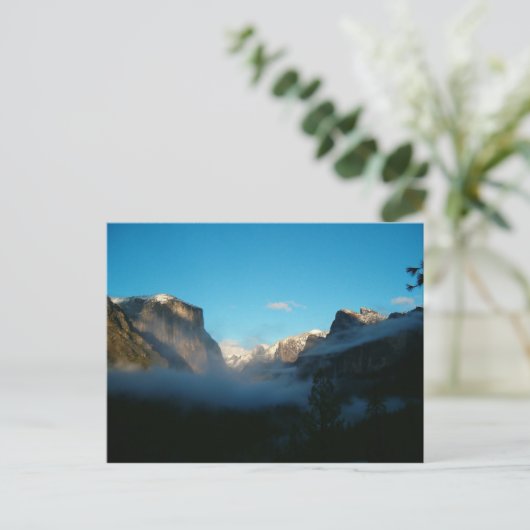 uitzicht van vallei na storm briefkaart (Staand voorkant)