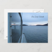 Uitzicht van veerboten briefkaart (Voorkant / Achterkant)