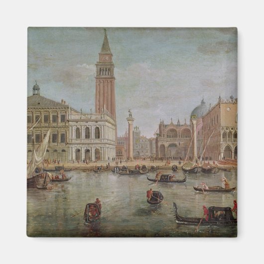 Uitzicht van Venetië, 1719 Magneet (Voorkant)