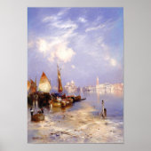 Uitzicht van Venetië (1891) Poster (Voorkant)