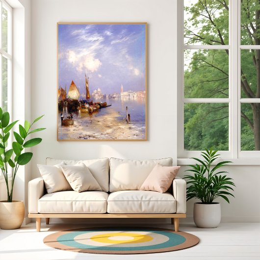 Uitzicht van Venetië (1891) Poster