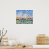 Uitzicht van Venetië door Renoir Poster (Keuken)