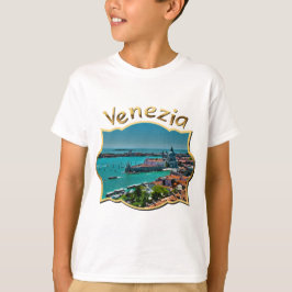 Uitzicht van Venetië, Italië T-shirt