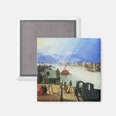 Uitzicht van Venetië Magneet (Voorkant / Achterkant)