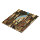 Uitzicht van Venetië van de Theodor Groll van een Tegeltje (Zijkant)