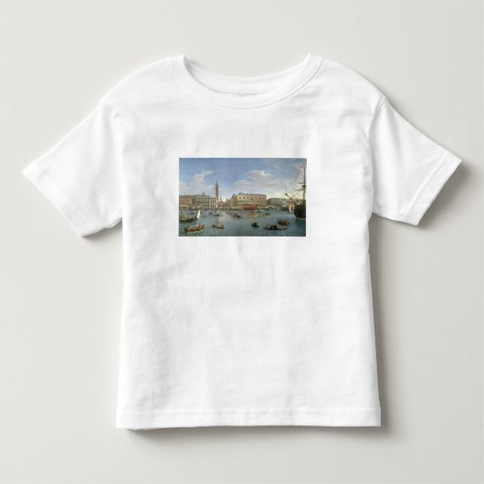 Uitzicht van Venetië van het eiland San Giorgio, 1 Kinder Shirts (Voorkant)