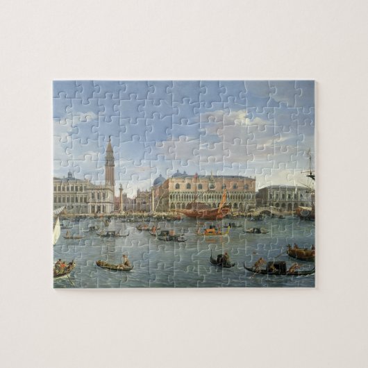 Uitzicht van Venetië van het eiland San Giorgio, 1 Legpuzzel (Horizontaal)