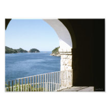 Uitzicht van Veranda Mexico Acapulco Bay Blue Ocea