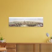 Uitzicht van Verona, gegraveerd door L. Cherbuin ( Canvas Afdruk (Insitu (Woonkamer))