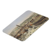 Uitzicht van Verona, gegraveerd door L. Cherbuin ( Magneet (Linkerzijde)