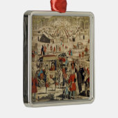 Uitzicht van Versailles Metalen Ornament (Rechts)