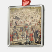 Uitzicht van Versailles Metalen Ornament (Links)