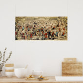 Uitzicht van Versailles Poster (Keuken)