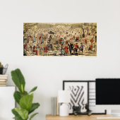 Uitzicht van Versailles Poster (Thuiskantoor)