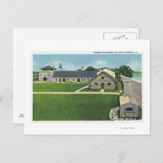 Uitzicht van Vestibule in het Oud-Frans Briefkaart (Voorkant / Achterkant)