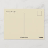 Uitzicht van Vicksburg Mississippi Briefkaart (Achterkant)