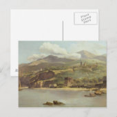 Uitzicht van Vico Estense uit Sorrento, op zoek na Briefkaart (Voorkant / Achterkant)