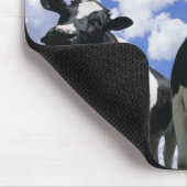 Uitzicht van vier jonge kalveren muismat (Hoek)