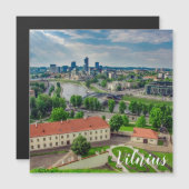 Uitzicht van Vilnius, Briefkaart Litouwen (Voorkant / Achterkant)