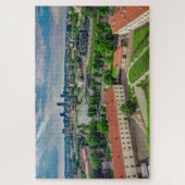 Uitzicht van Vilnius, Litouwen Legpuzzel (Verticaal)