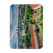 Uitzicht van Vilnius, Litouwen Magneet (Verticaal)
