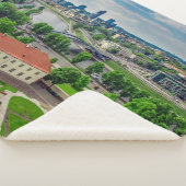 Uitzicht van Vilnius, Litouwen Sherpa Deken (3/4)