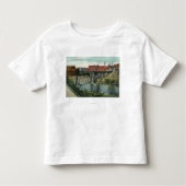 Uitzicht van Vincent Street Bridge Kinder Shirts (Voorkant)