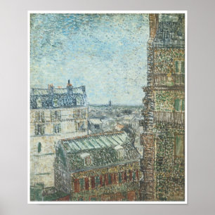Uitzicht van Vincent's raam, Vincent Van Gogh Poster