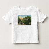 Uitzicht van viskreeften, Saranac Inn Kinder Shirts (Voorkant)