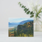 Uitzicht van Vista House, Columbia River, Oregon Briefkaart (Staand voorkant)