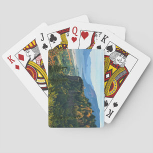 Uitzicht van Vista House, Columbia River, Oregon Pokerkaarten