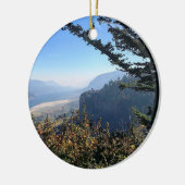Uitzicht van Vista House Keramisch Ornament (Links)