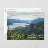 Uitzicht van Vista House, Oregon Briefkaart (Voorkant / Achterkant)