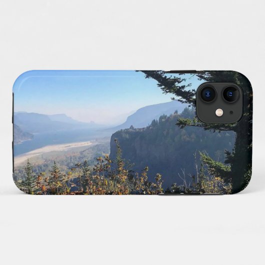 Uitzicht van Vista House, Oregon Case-Mate iPhone Case (Achterkant (horizontaal))