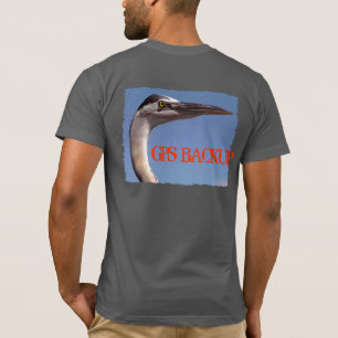 Uitzicht van vogeloog t-shirt