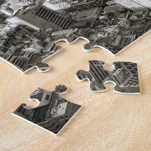 Uitzicht van vogelpest in de stad Melbourne Legpuzzel (Zijkant)