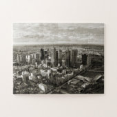 Uitzicht van vogelpest in de stad Melbourne Legpuzzel (Horizontaal)