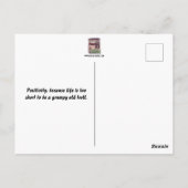 Uitzicht van vogels briefkaart (Achterkant)