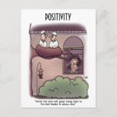 Uitzicht van vogels briefkaart (Voorkant)