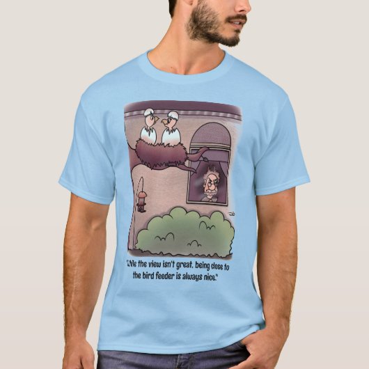 Uitzicht van vogels t-shirt (Voorkant)