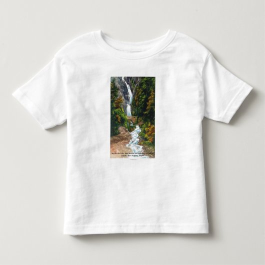 Uitzicht van Wah-Kee-Na-Herfsten Kinder Shirts (Voorkant)